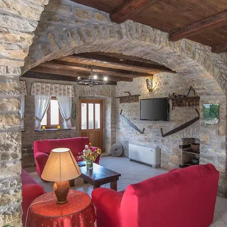 Villa Belle With Pool For Max 12 Persons In Oprtalj